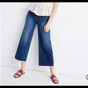 Madewell wide leg crop Jean-Sz 30